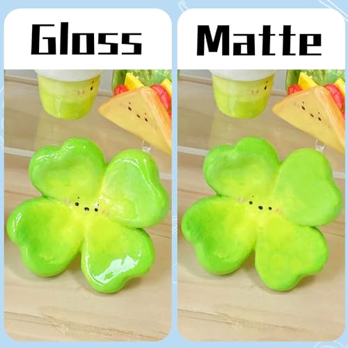 100ml Air Dry Clay Glaze, Protect Clay Surfaces,Delivers Gloss Glaze Effect - size: 100ml Gloss