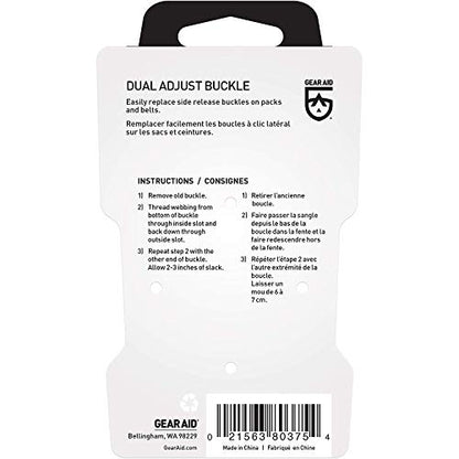 GEAR AID Dual Adjust Buckle Kit - style: 1.5”