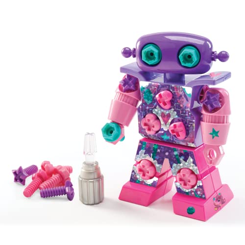 Educational Insights Design & Drill Sparklebot - color: Pink/Purple