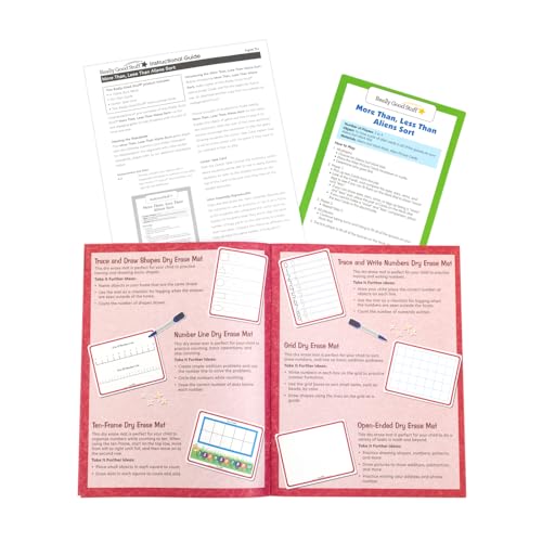 Really Good Stuff Family Engagement Math, Practice, Solve & Play Pack - style: Kindergarten