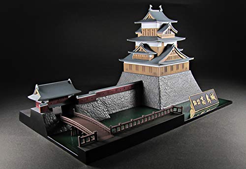 Plum Castle Collection: Suwa Takashima Castle Plastic Model Kit