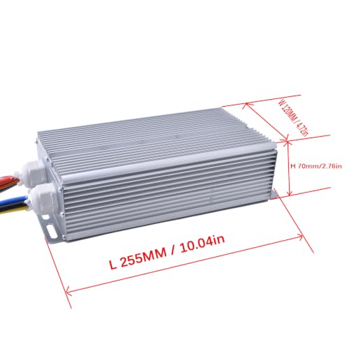Electric Scooter Motor Kit 48V 2000W DC Brushless Controller 45A,Throttle - size: 48V 2000W, style: High Current Controller Kit