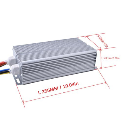 Electric Scooter Motor Kit 48V 2000W DC Brushless Controller 45A,Throttle - size: 48V 2000W, style: High Current Controller Kit