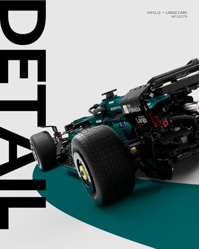 Nifeliz AM24 Formula 1 Racing Car Building Set, NF10279