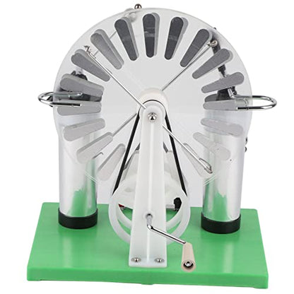 23008 Protable Economy Static Electricity Generator, Static Machine Physics Experiment Electrostatic Induction Electricity Generator