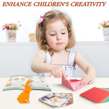 Pigipigi Kids Craft Origami Paper | 360 Pcs Origami Kit for Kids Ages 5-12