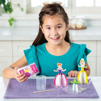Fun Express 11 3/4" x 10 1/4" STEAM Crystal Princess Crystal Growing Kit