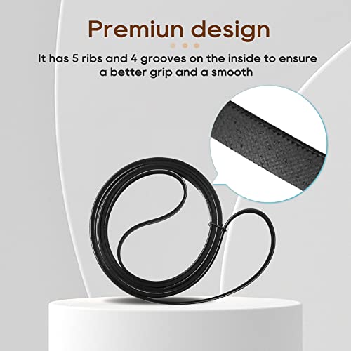 Dryer Repair Kit Compatible With electrolux Dryers Includes 137315300 Dryer Belt and 134793500 Idler Pulley replaces 134719300, 134793511, EAP16227173, Figure 7 Shows More Models