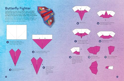 Star Fleet Paper Airplanes for Kids: Paper Spaceplanes That Really Fly!
