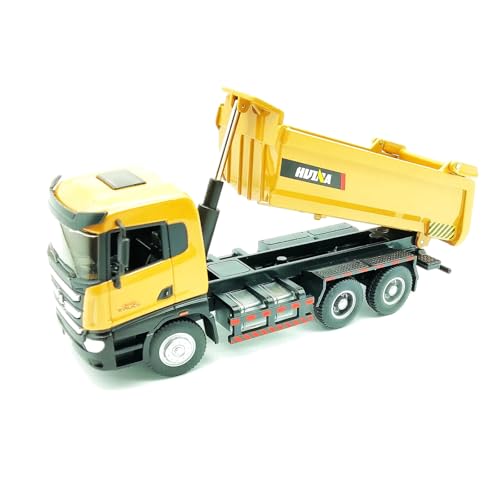 All-Metal Mining Truck Die Cast Model 1:50 Scale - Highly Detailed Construction Toy, Perfect for Collectors and Display, Durable Alloy Material, Ideal Gift - style: Dump Truck model