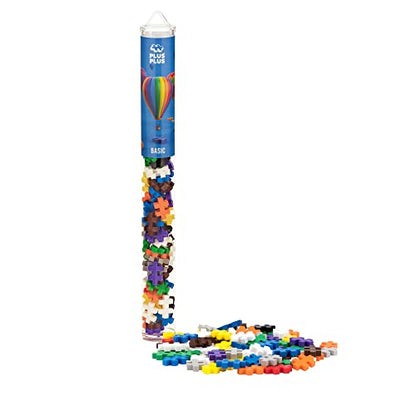 PLUS PLUS Basic Mix Tube - Mini Interlocking Building Blocks Set - color: Basic Mix
