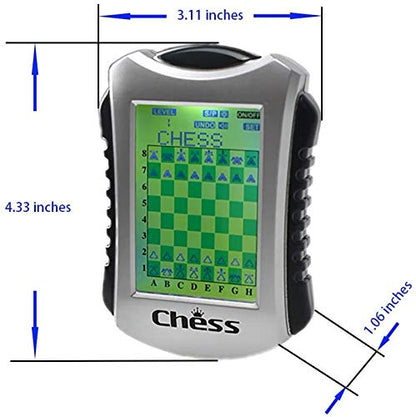 Portable Electronic Chess Game Board with Touch Control