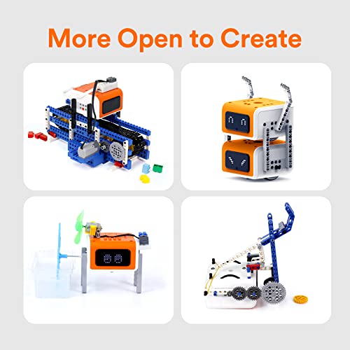 Vincibot Coding Robot with Inventor Kit for Kids 8-12
