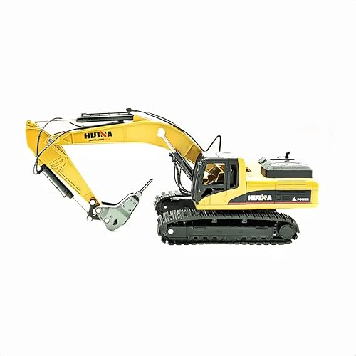 Die Cast 1:50 Scale All-Metal Demolition Machine Model - Highly Detailed Construction Toy, Perfect for Collectors and Display, Durable Alloy Material, Ideal Gift - style: Demolition Machine model