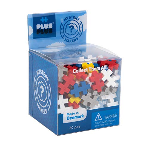 PLUS PLUS Mystery Makers, Robots Bundle 2 - Building Blocks Set - style: Robots, Bundle 2