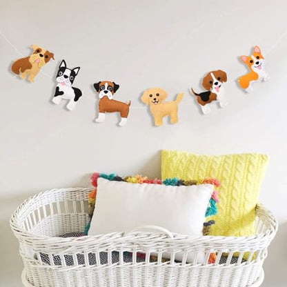 CiyvoLyeen Puppy Sewing Kit for Kids –Fun Plush Toy Sewing for Girls & Boys – DIY Felt Craft Gift Set Ages 7 8 9 10 11 12 - color: Dog-12pPcs