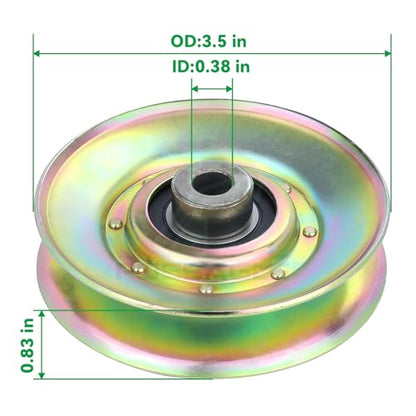 127783 Pulley Idler Craftsman for Husqvarna YTH18542 Ride Mowers - size: 1x139245