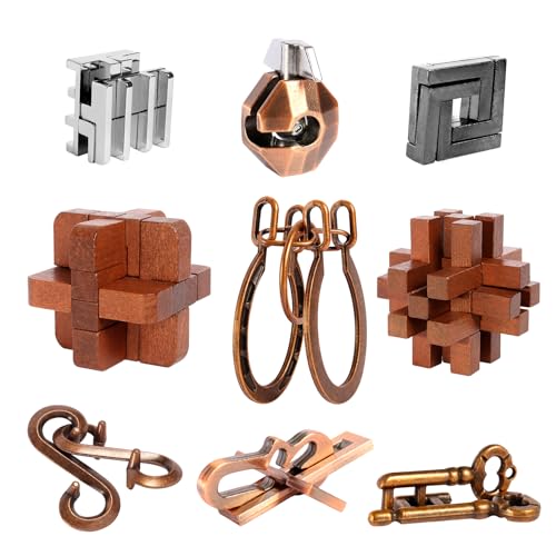 9pcs Puzzles Game Bulk Gift for Kids, Teens, and Adults. - style: Style A