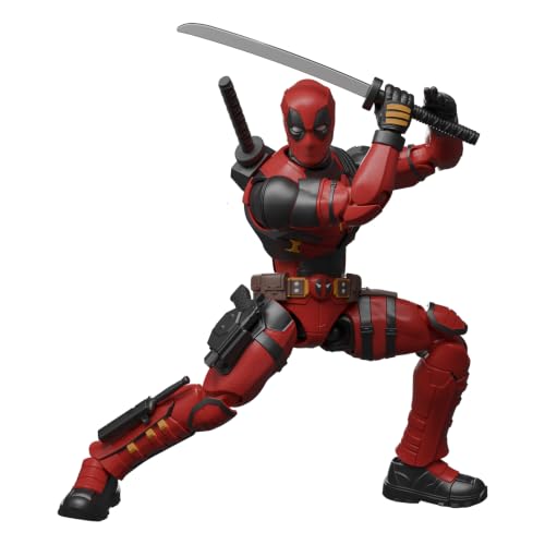 BLOKEES Marvel Deadpool & Wolverine Champion Class 04 Deadpool Model Kit - Assembly Required - No Tools - No Cutting - No Glue - No Paint - Age 14+