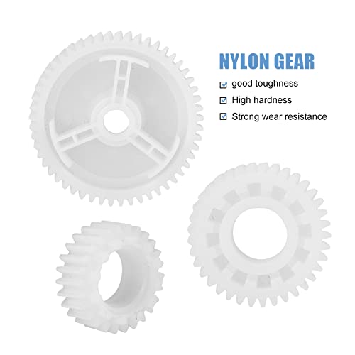 3mirrors Power Window Lift Regulator Motor Gear Repair Kit Set Replacement Compatible with Mazda 3 Sport 5 6 CX-7 CX-9 RX-8 (1 Set - 6 Pcs)