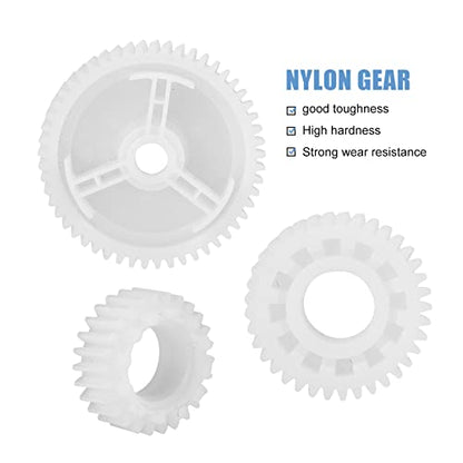 3mirrors Power Window Lift Regulator Motor Gear Repair Kit Set Replacement Compatible with Mazda 3 Sport 5 6 CX-7 CX-9 RX-8 (1 Set - 6 Pcs)