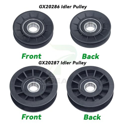 GX20286 and GX20287 Idler Pulleys & UC30568 Drive Belt - size: 1xAUC20392+1xGX20287+1/2x89