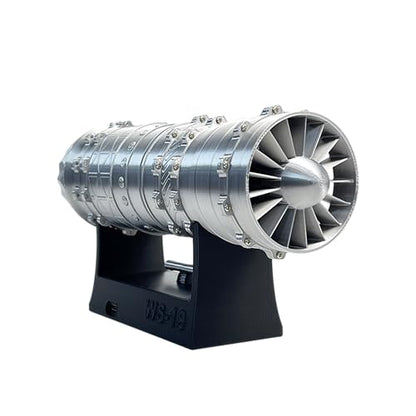 F35 Fighter Engine Kit 1:18 Scale Turbojet Mechanical Model Science Educational Toy Deluxe Aviation Enthusiast Gift Desktop Decoration - style: F35 Assembled
