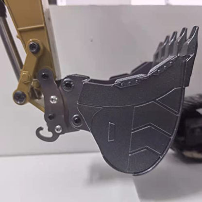 Metal Manual Bucket Changer Quick Release Excavator Bucket Modification Kit for Huina 350/550/560/580/592/593/594/1580 RC Excavator