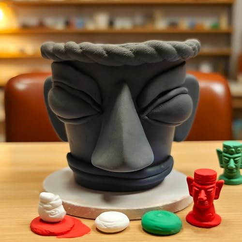 Air Dry Clay Lightweight, Flexible Modeling Clay for Adults Arts and Crafts - color: Black