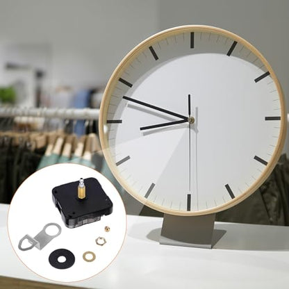 Quartz Clock 12888 Movement Replacement Set, Wall Clocks Mechanism Battery Operated Repair Parts Kit for Wall Clock Without Second Hand Motor Repair Parts - size: Thread length 39/64 inches