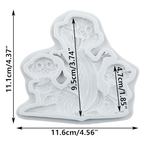 Ferret Polymer Clay Mold Animal Ferret Silicone Molds - color: Style N