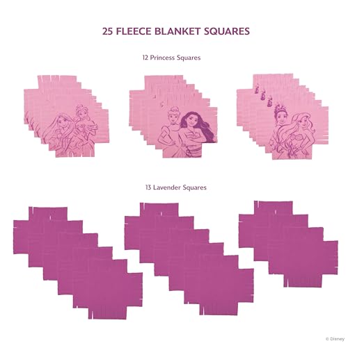 Fashion Angels Disney Princess No-Sew Blanket Kit - color: Princess