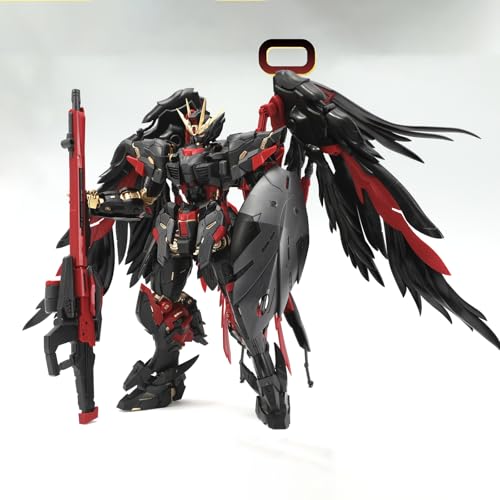 Pipigirl Genuine License Plastic Model Action Figures Kits, Dark Angel Oberon, 8.66in Mecha Model, 1:100 Collectible Easy to Assemble Action Figures - color: Oberon