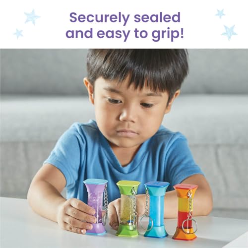 hand2mind Soothing Swirlers Sensory Tubes, Calming Toys for Kids, Ages 3+ - style: Mini Sensory Fidget Tubes