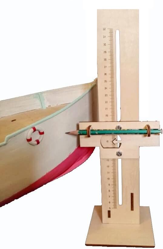 Ship Model Contour Line Marked Tool - Horizontal Line Scriber