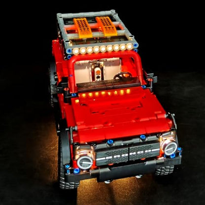 LED Light Kit Compatible with Lego 42213 Technic Ford Bronco SUV - color: Standard Version