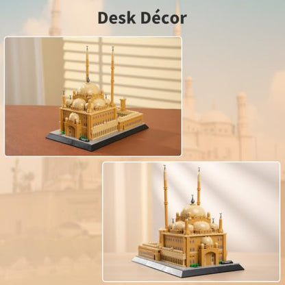 Oichy Egypt Landmark Architecture Model Kit Iconic Micro Building Block Set - color: Egypt Landmark Set
