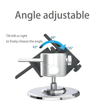 2.5 Inch Mini Vise with 360 Degree Swivel Base Aluminum Alloy Tabletop Vise for Jewelry Watch & DIY