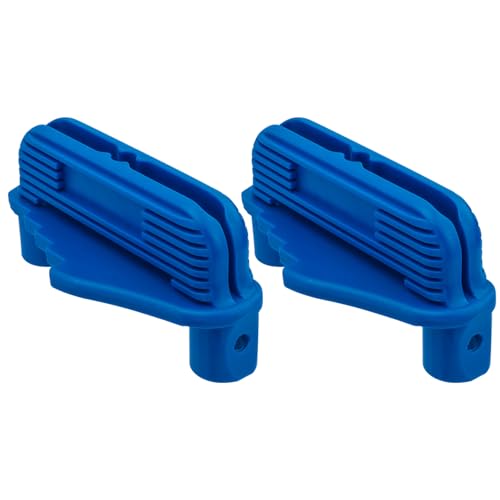 Mesee 2-Piece Center Scriber Set - Line Scribe Marking Tool for Woodworking - Offset Marking Center Finder Positioner - British System Carpentry Positioning Gauge - Fits Standard Wooden Pencils