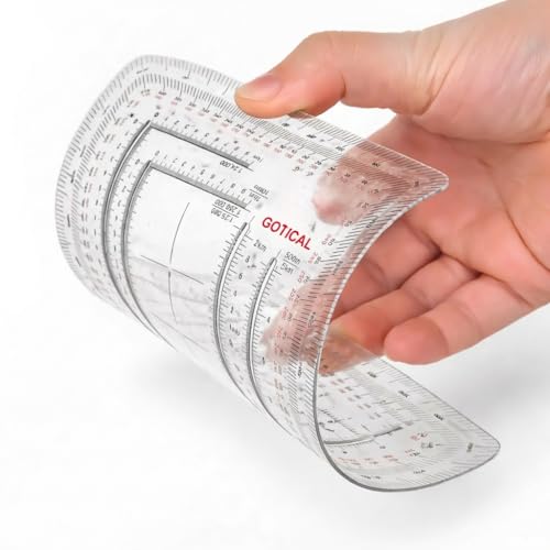 New and Improved Version Military Style MGRS/UTM Coordinate Grid Reader, and Protractor,Coordinate Scale Map Reading and Land Navigation Topographical Map Scale (Pack of 1)