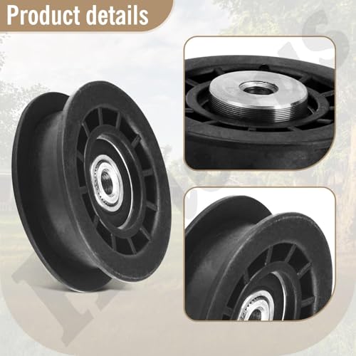 587973001 587969201 Idler Pulley Assembly - for Husqvarna Craftsman Mowers - style: Pulleys Kit