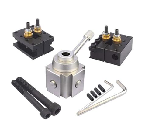 120034 Tool Post & Lathe Tool Holder & Axa Tool Holder for Mini Lathe