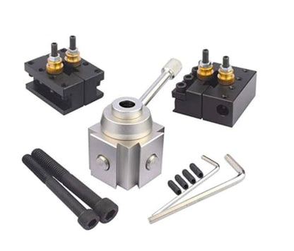 120034 Tool Post & Lathe Tool Holder & Axa Tool Holder for Mini Lathe