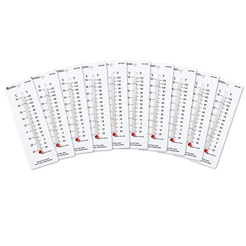 Learning Resources Student Thermometers, Set of 10