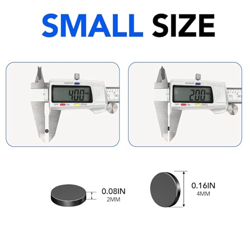 TRYMAG Small Neodymium Magnets, 240Pcs Black - color: Black, size: 4x2mm-240Pcs
