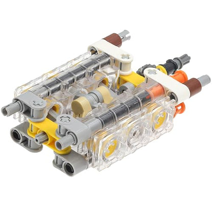 62Pcs Gearbox Transmission Technic Parts Assembly Kit