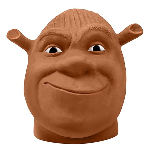 Chia Pet Shrek Terracotta Planter with Seed Pack - color: Shrek