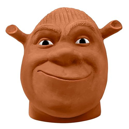 Chia Pet Shrek Terracotta Planter with Seed Pack - color: Shrek