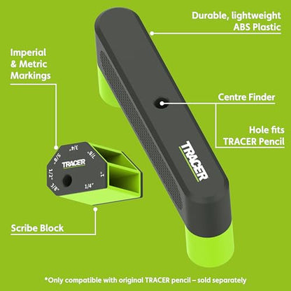 Tracer Scribe Block and Center Finder Marking Guide Set