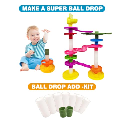 Ball Drop Spacers - Ball Drop Marble Run Set 9 Piece Expansion Pack - style: Kit Spacers